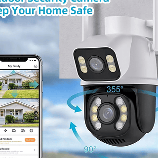 câmera de vigilancia 360º (somente caixa fechada 30 peças)