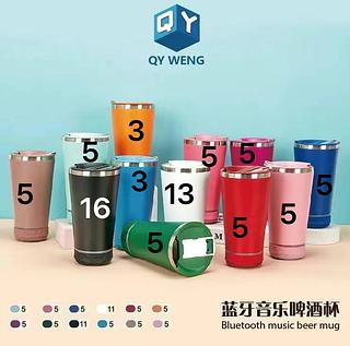 copo termica de musica (somente caixa fechada com 75 peças)